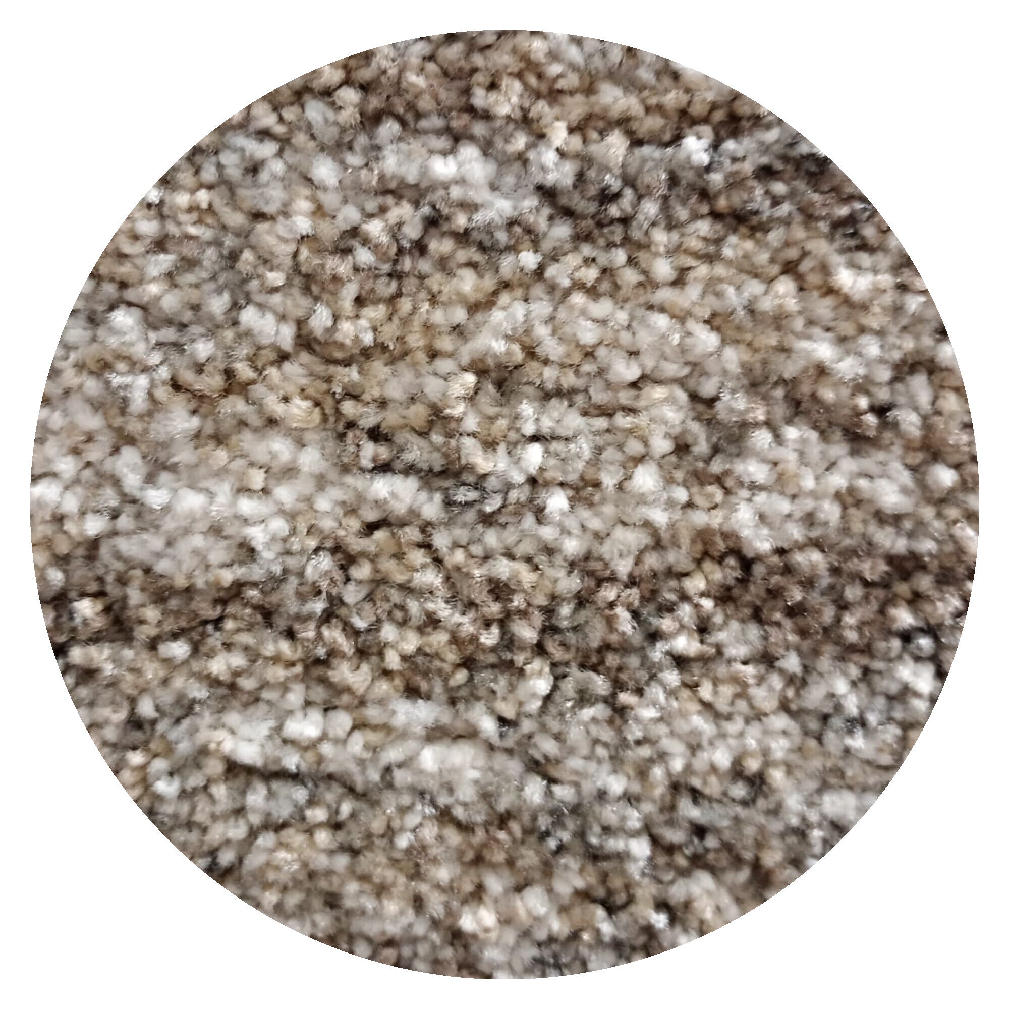 Vloerkleed Manchester Taupe - rond