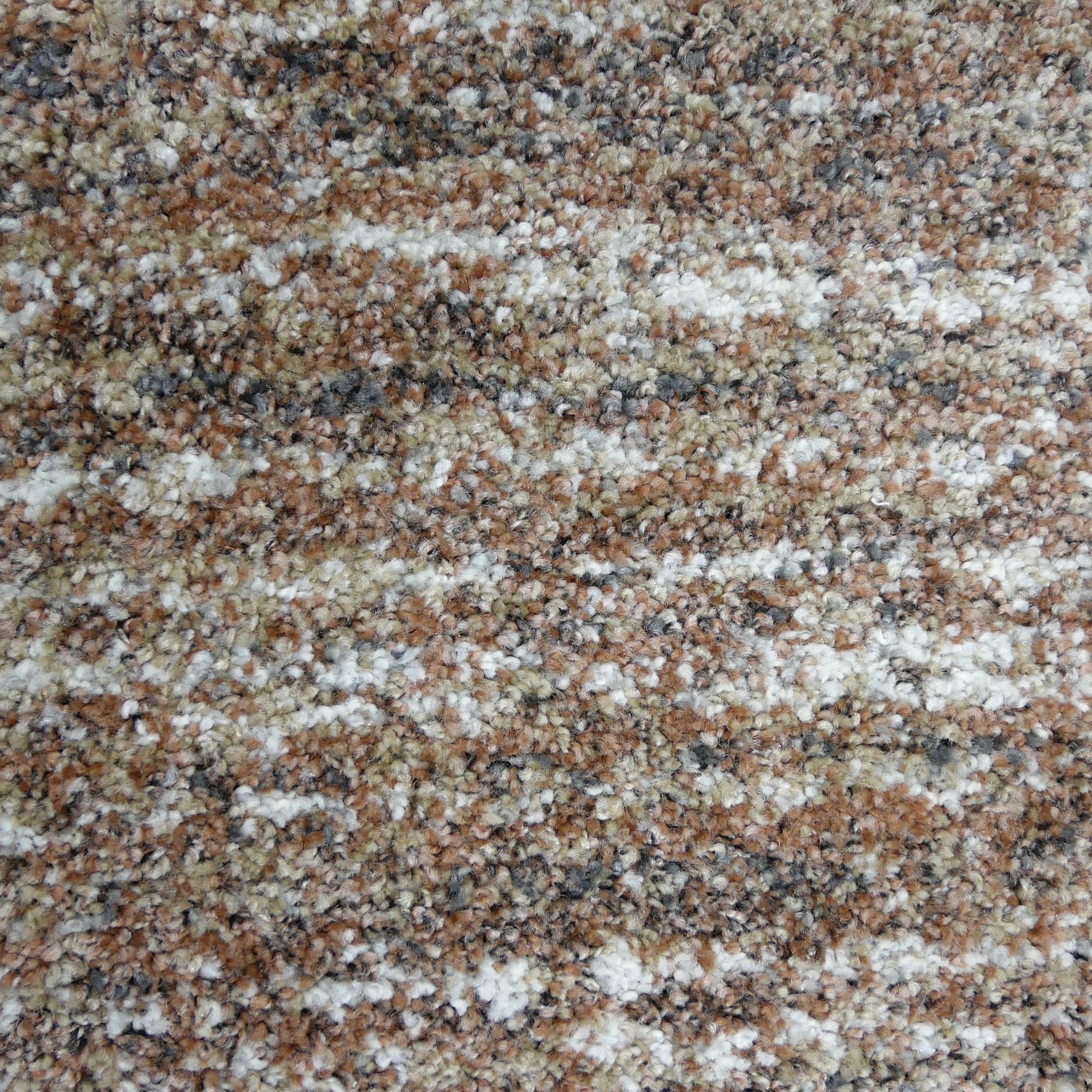 Vloerkleed Manchester Terracotta Multicolor - vlak