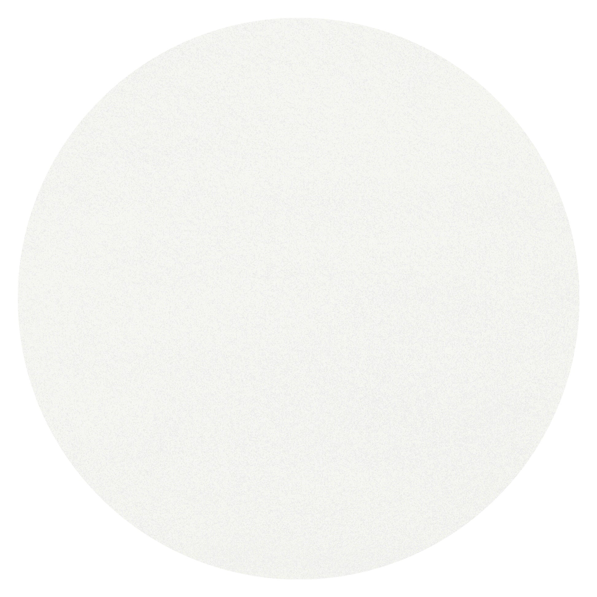 Vloerkleed Marshall Crème - rond