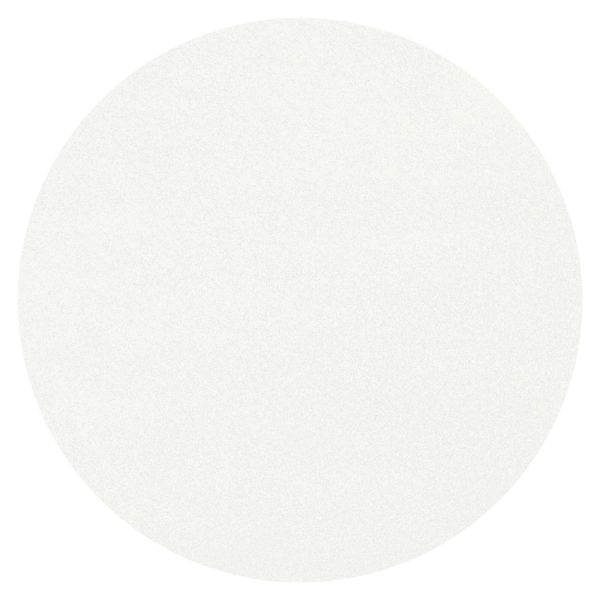 Vloerkleed Marshall Crème - rond
