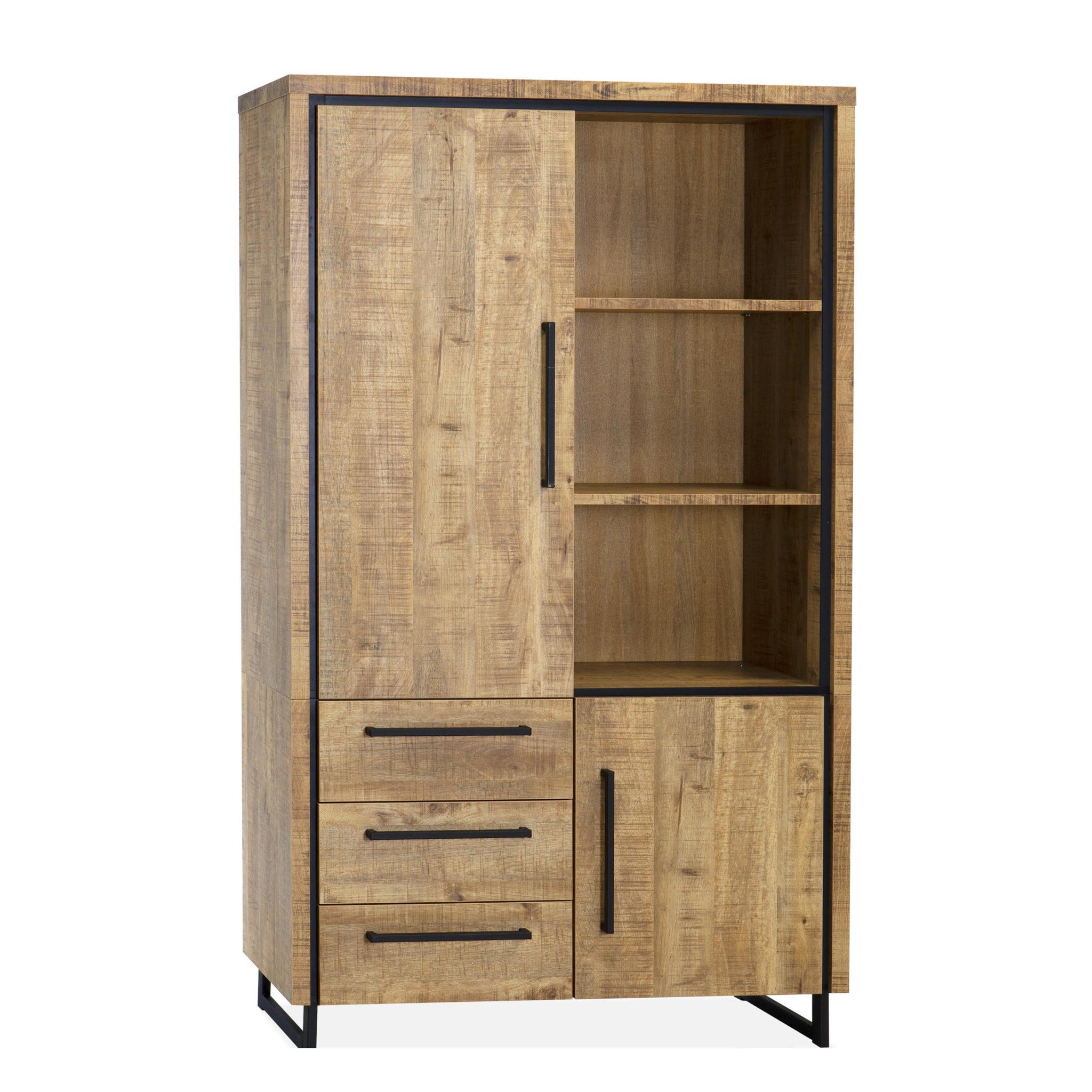 Maxfurn Bergkast Riviera 118 cm – Mango