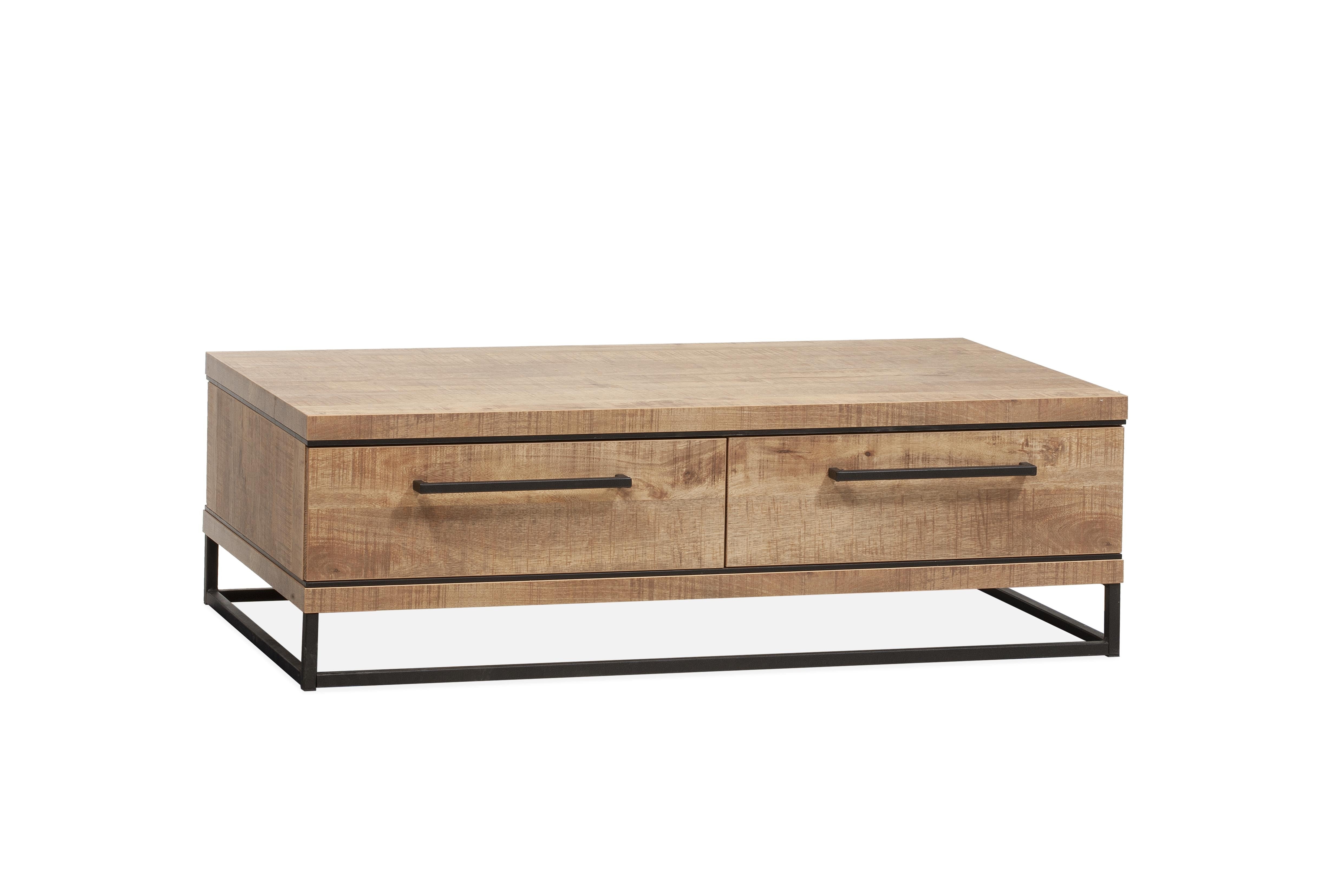 Ovale salontafel Lisbon 135 x 67 cm - Mango