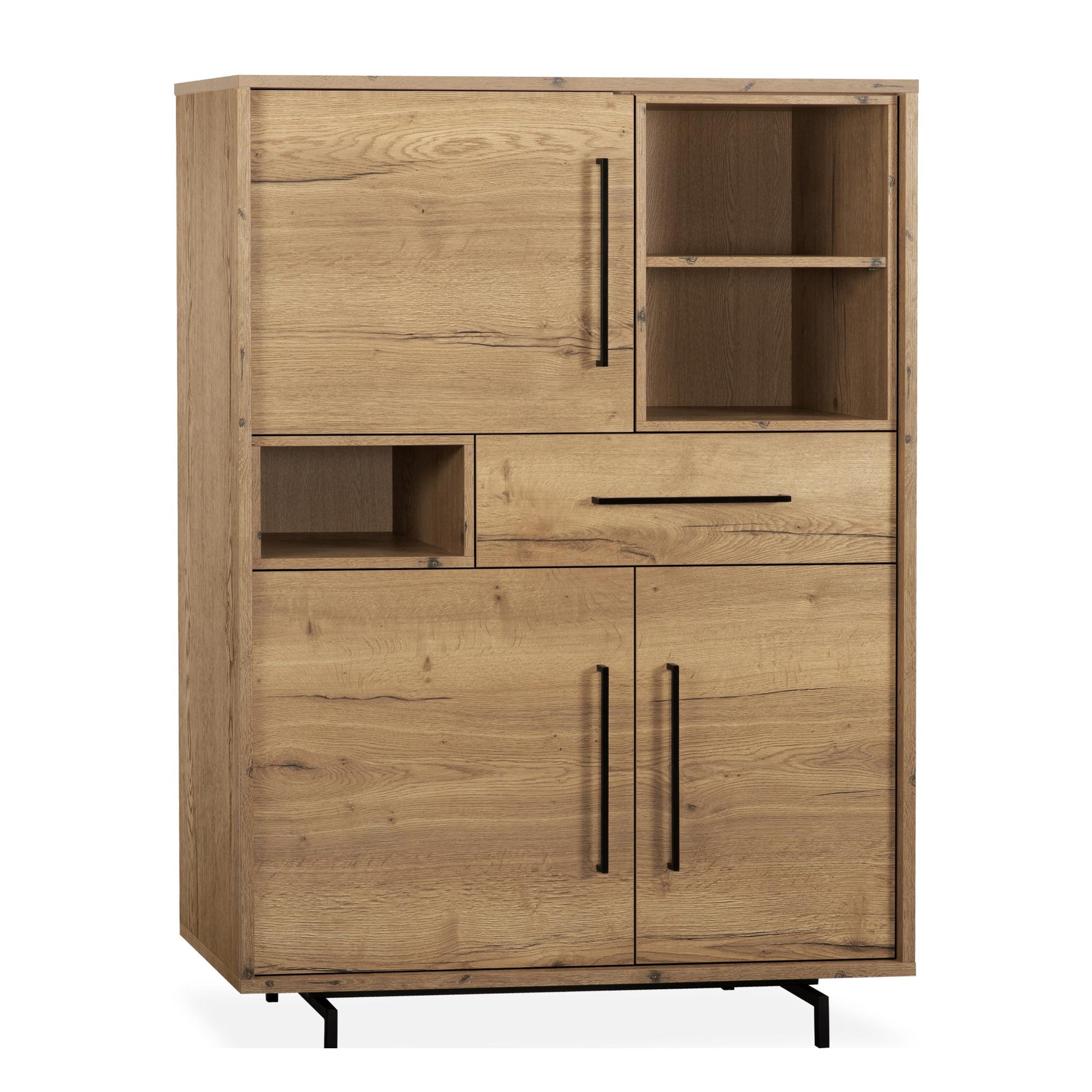Maxfurn Wandkast Valencia 115 cm – Natur