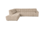 Bank Memphis ottoman links, arm rechts – Beige | Tower Living