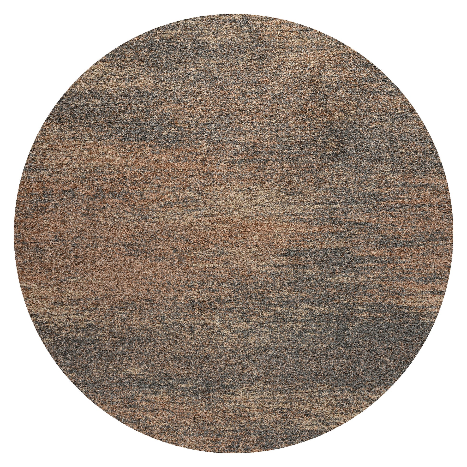 Vloerkleed Montgomery Terracotta Melange - Rond