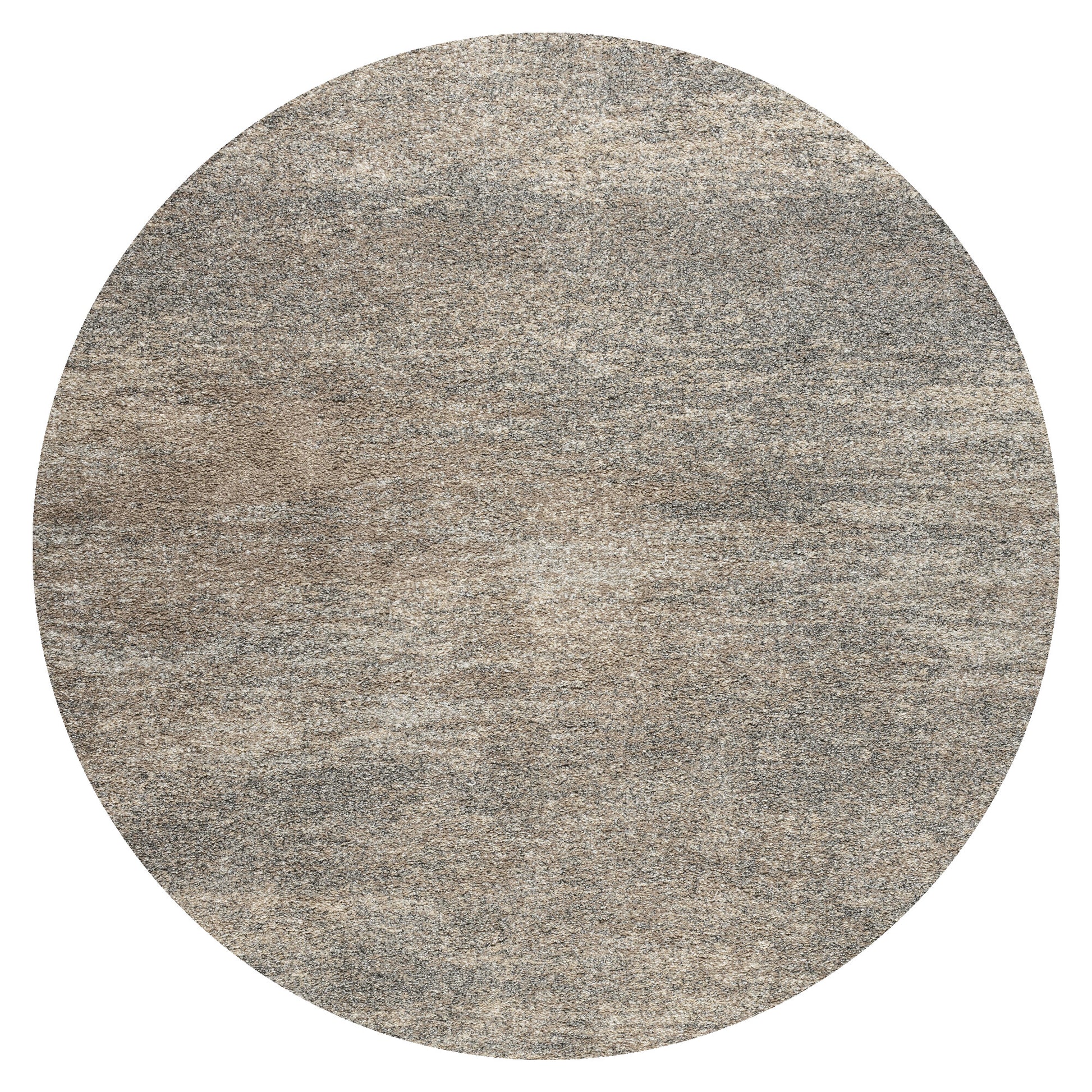Vloerkleed Montgomery Grijs Melange - Rond