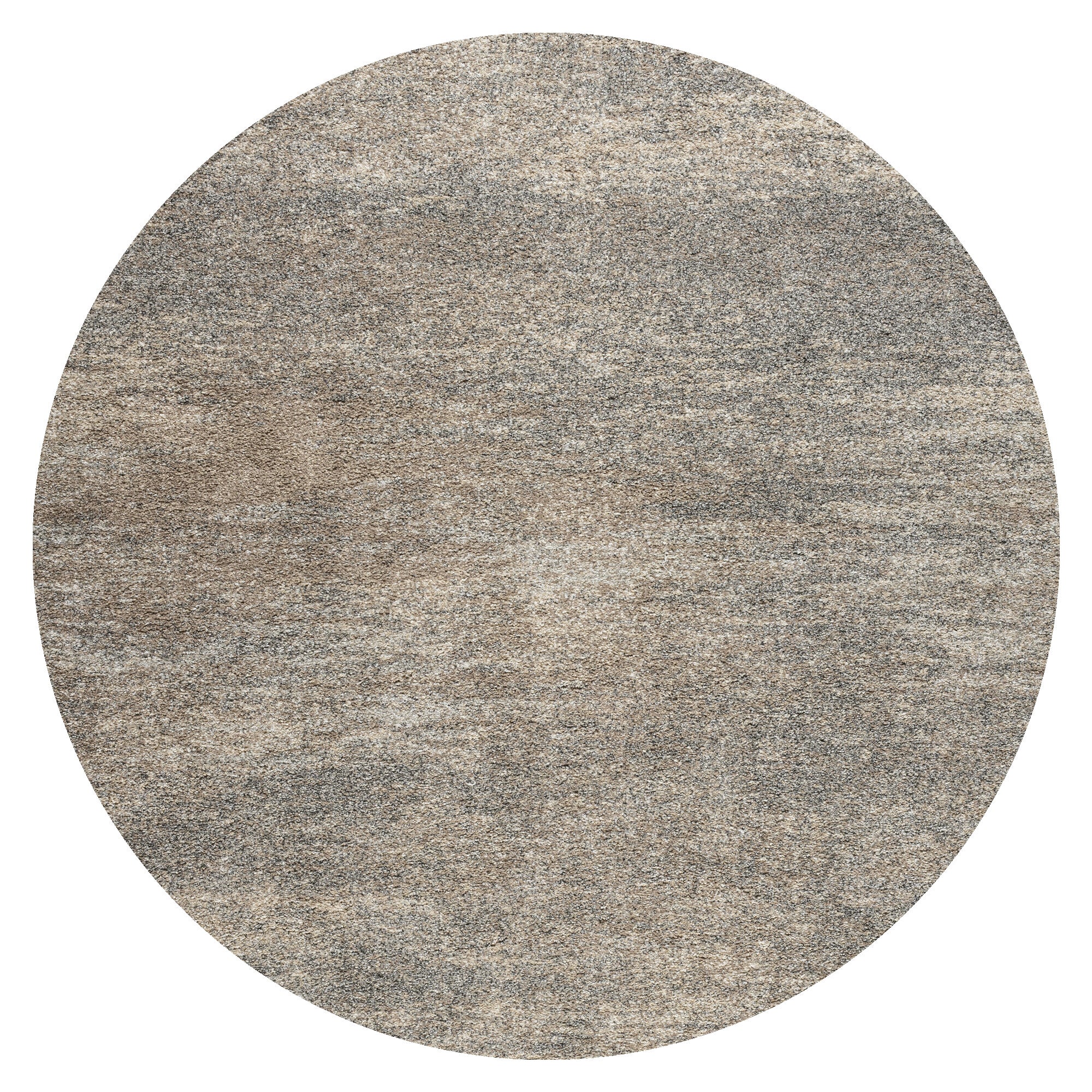 Vloerkleed Montgomery Grijs Melange - Rond
