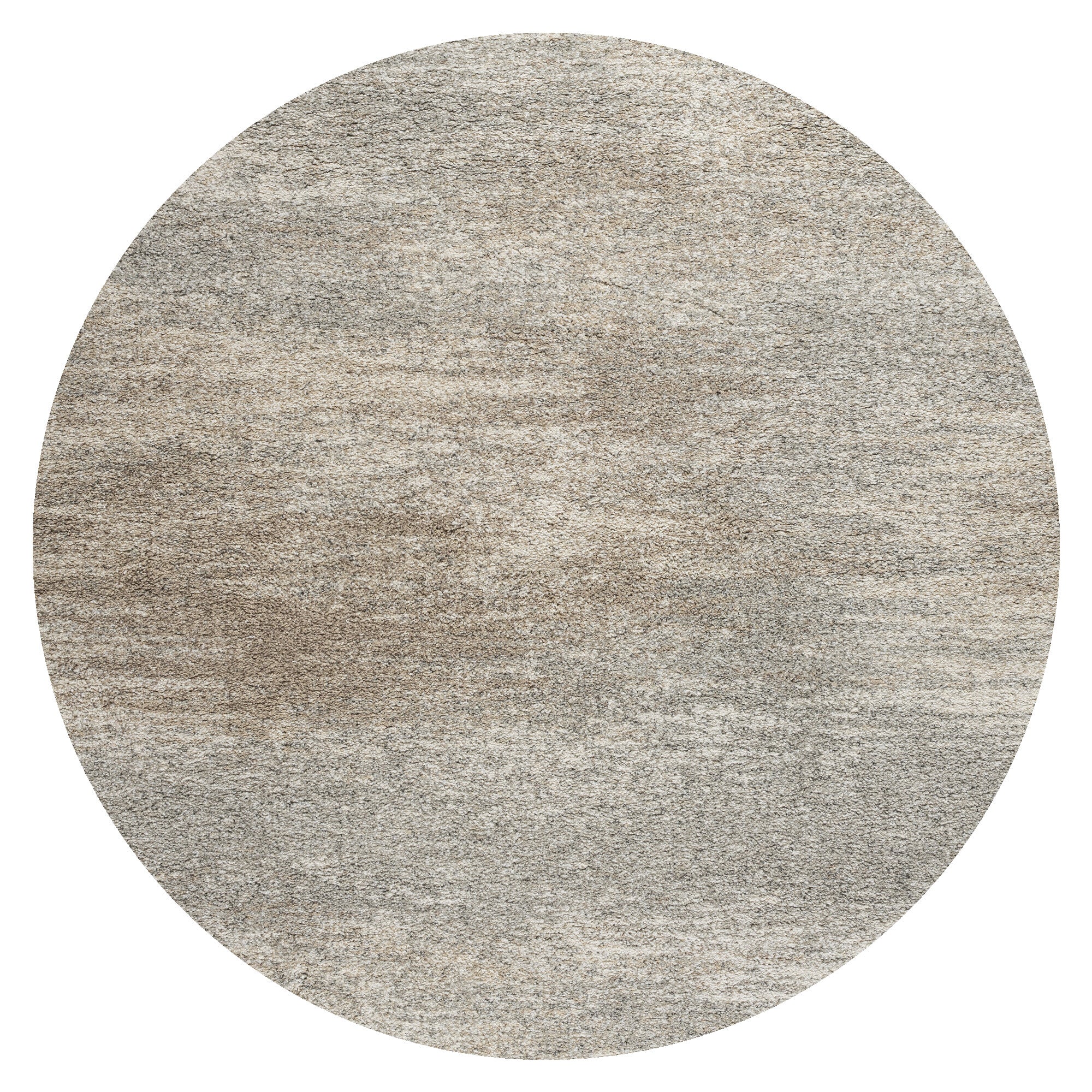 Vloerkleed Montgomery Beige Melange - Rond