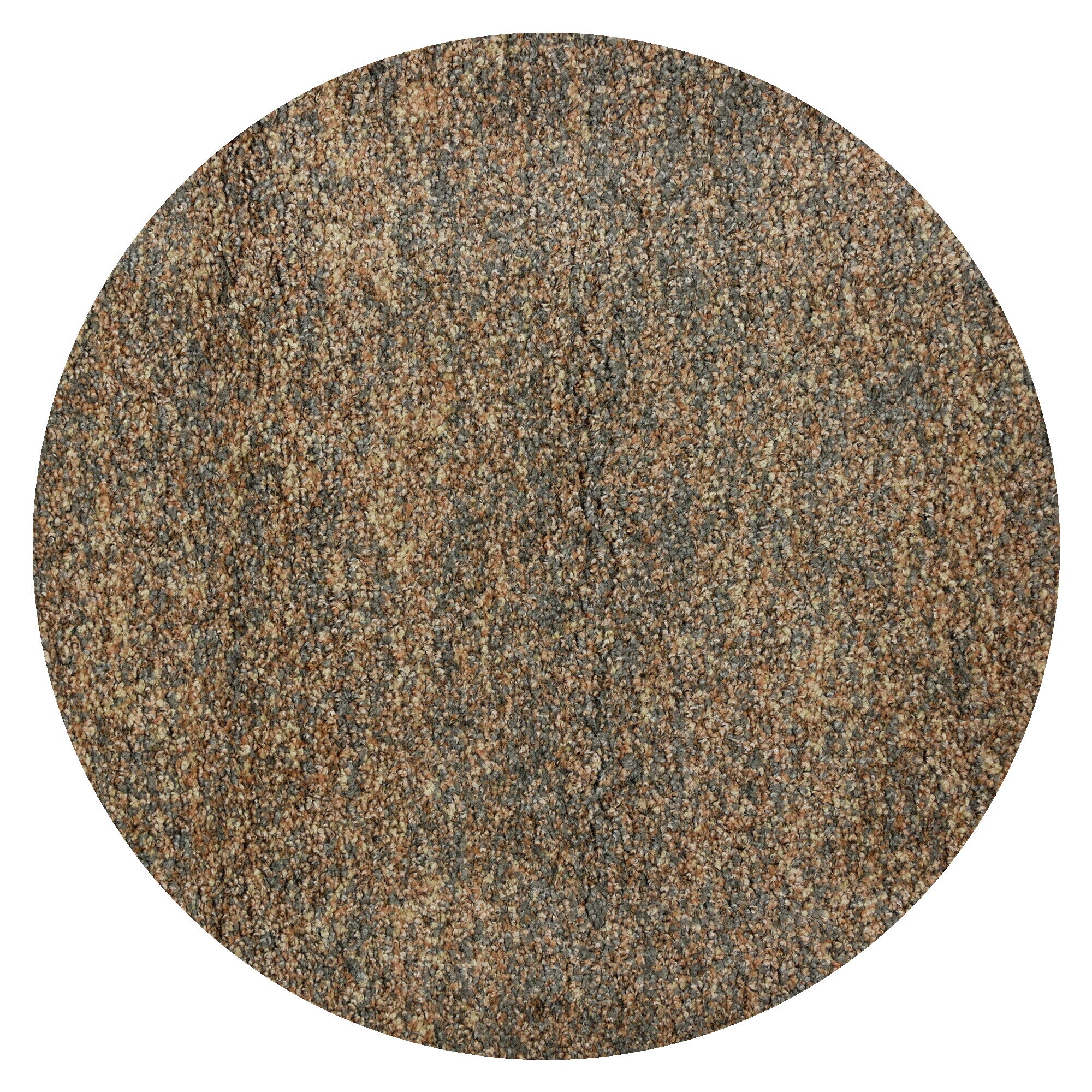 Vloerkleed Myla Taupe Multicolor - rond