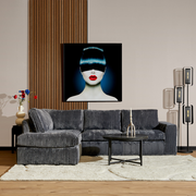 MySofa Teddy | Grijs | Divan Links + 2,5 zits