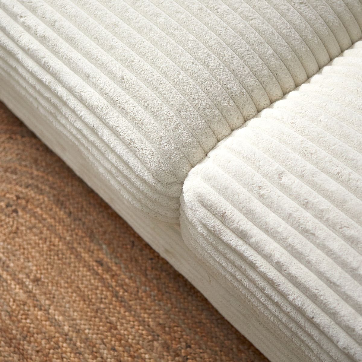 UNO met chaise longue rechts - Ambience 2 Cream
