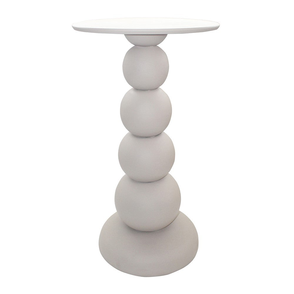 Plantentafel Gouda, Ø51, H98, Off-White