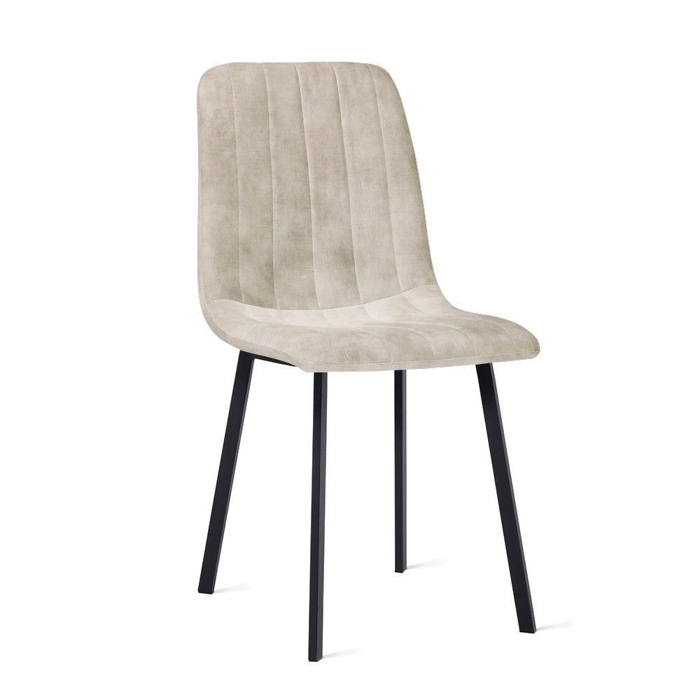 Eetkamerstoel Minsk - Velvet Taupe