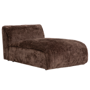 Bank Redford Chaise Lounge zonder armleuning – Bruin | Tower Living