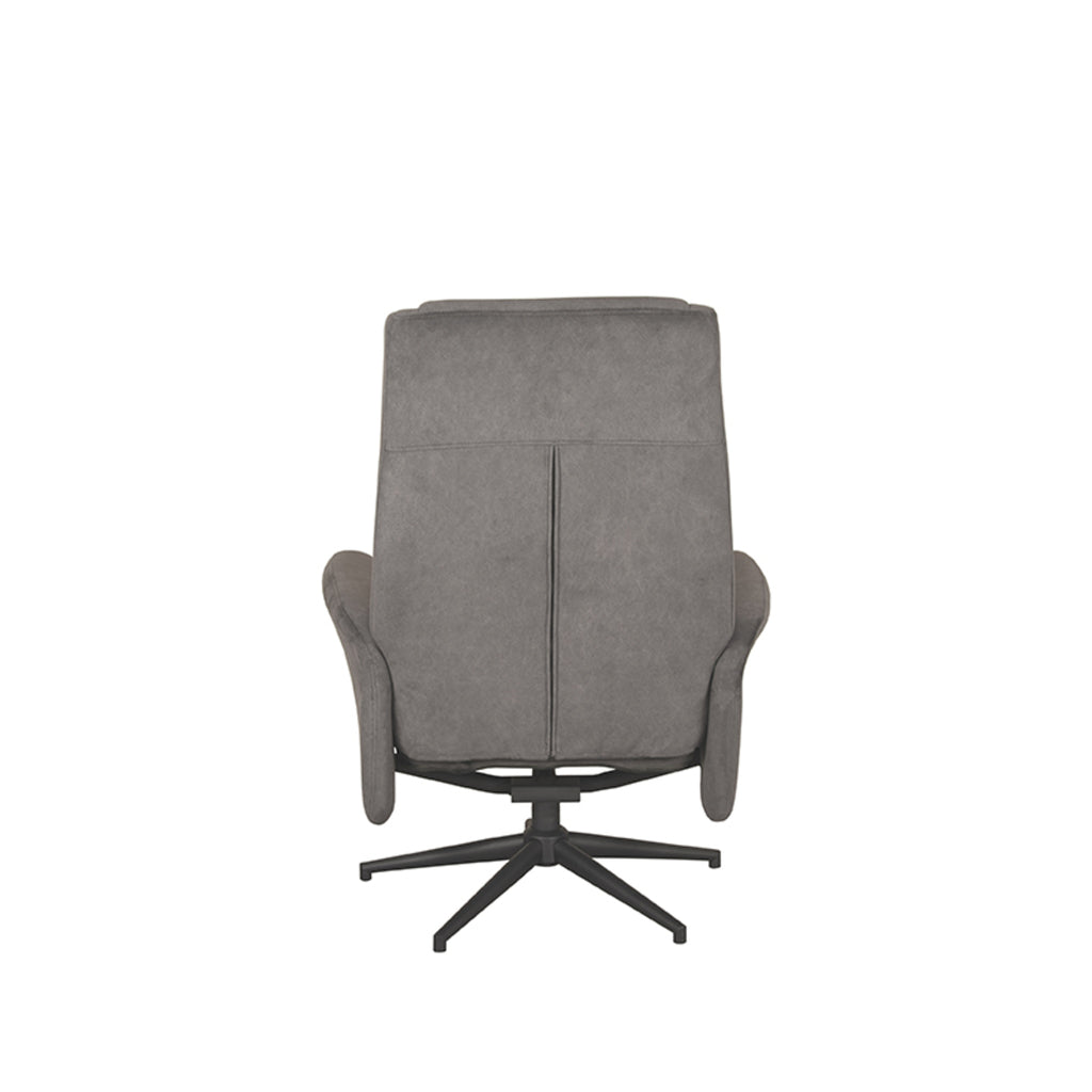Relaxfauteuil Bergen + Ottomane 77x76x105 cm
