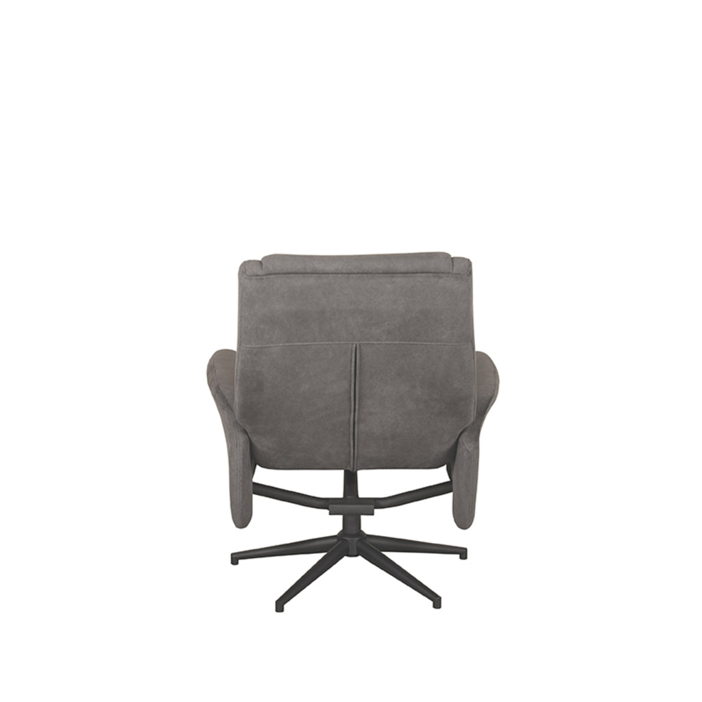 Relaxfauteuil Bergen + Ottomane 77x76x105 cm