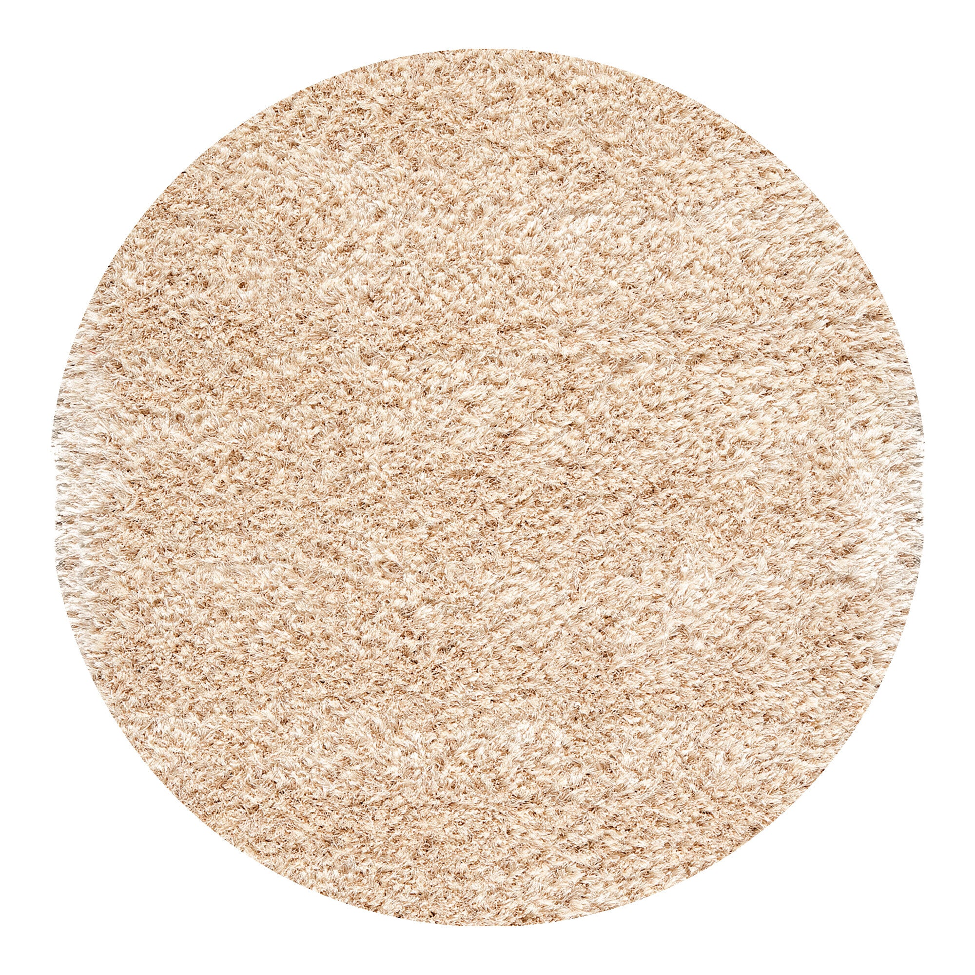 Vloerkleed Richmond Crème - rond