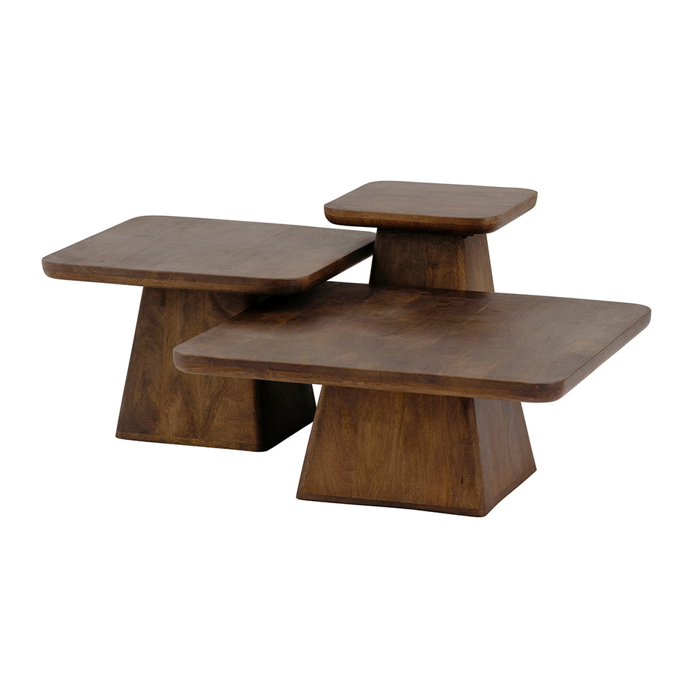 Salontafel 60, Mango Brown Walnut