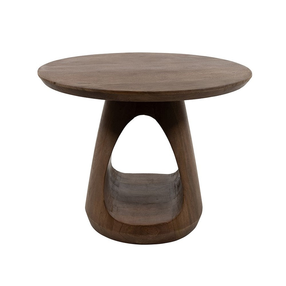 Salontafel Bremen Ø60, H45, Mango Matt Walnut – afbeelding 2