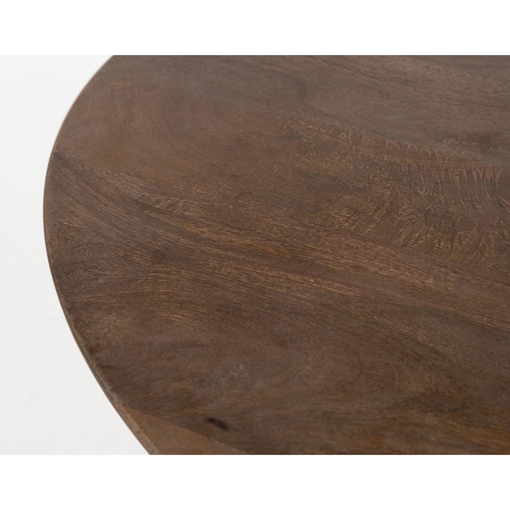 Salontafel Bremen Ø70, H38, Mango Matt Walnut – afbeelding 4