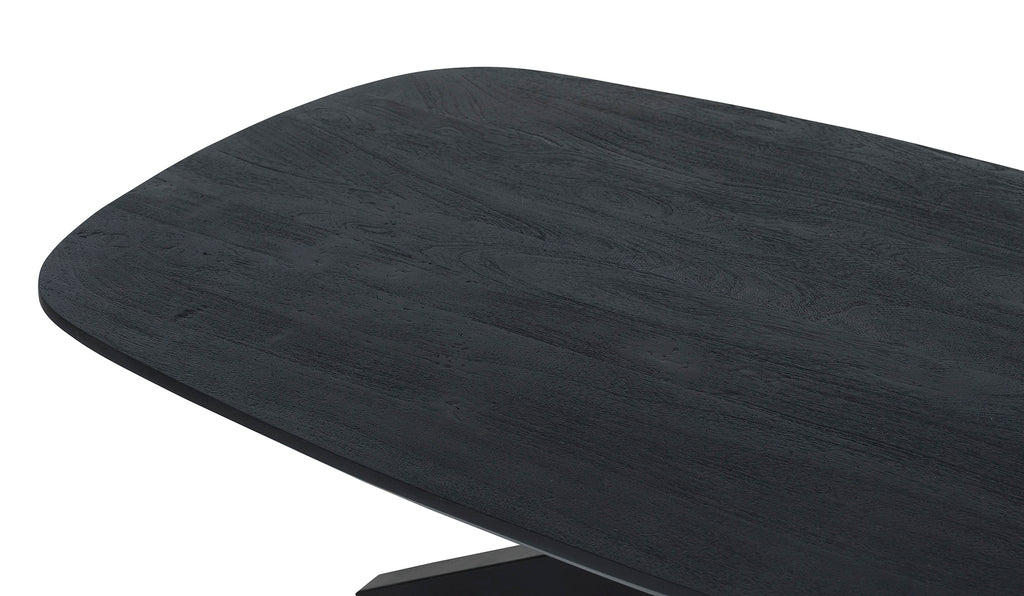 Salontafel deens ovaal 120, Acacia Black