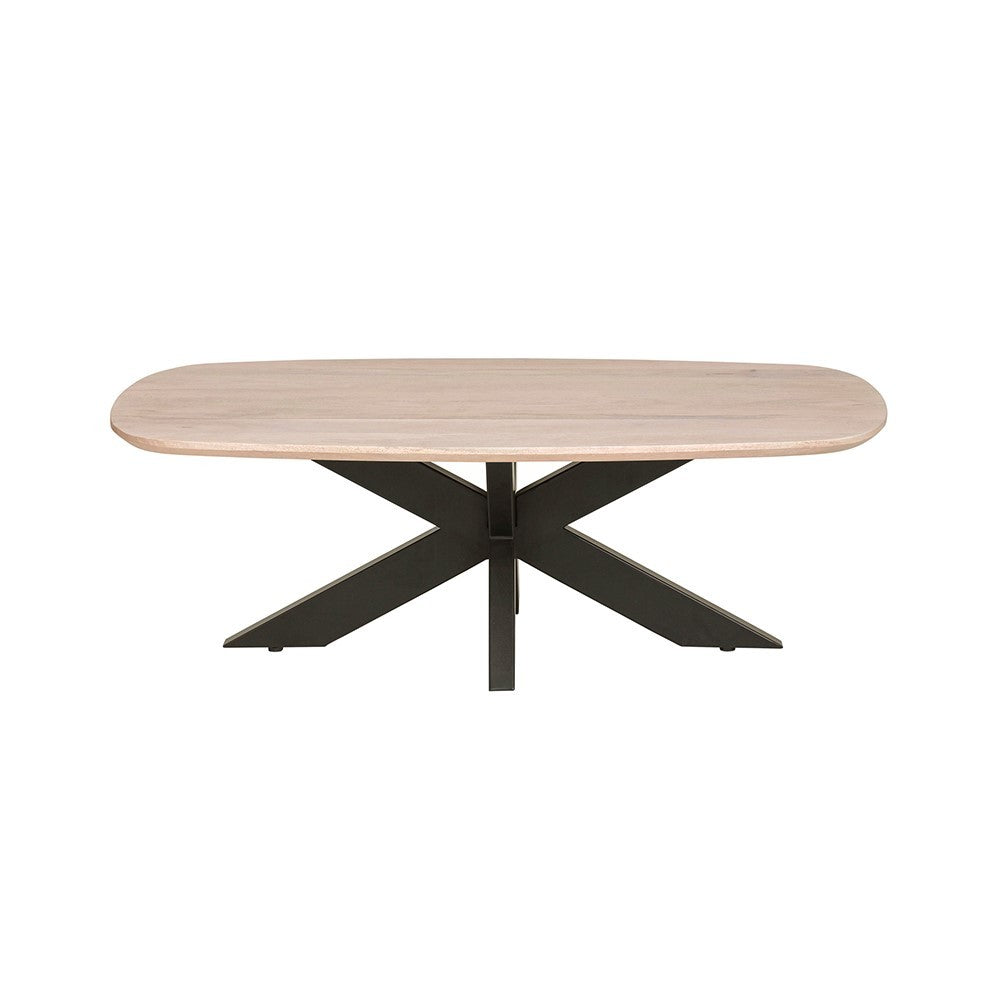Salontafel deens ovaal 120, Mango Ashblond – afbeelding 2