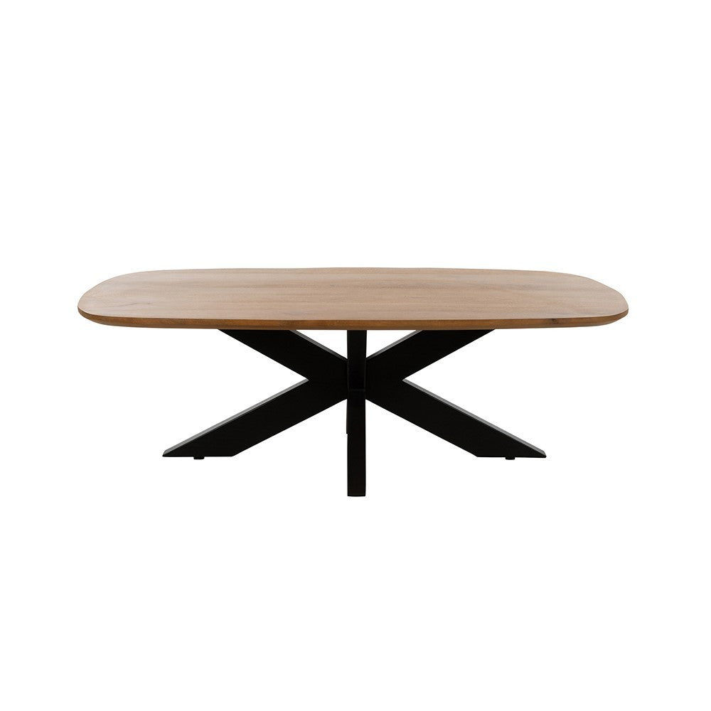 Salontafel deens ovaal 120, Mango Smooth Natural – afbeelding 2