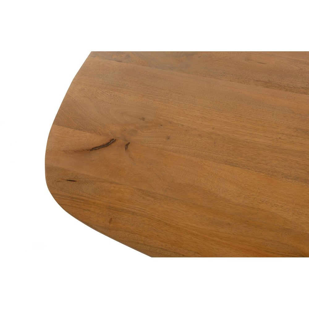 Salontafel deens ovaal 120, Mango Smooth Natural – afbeelding 4