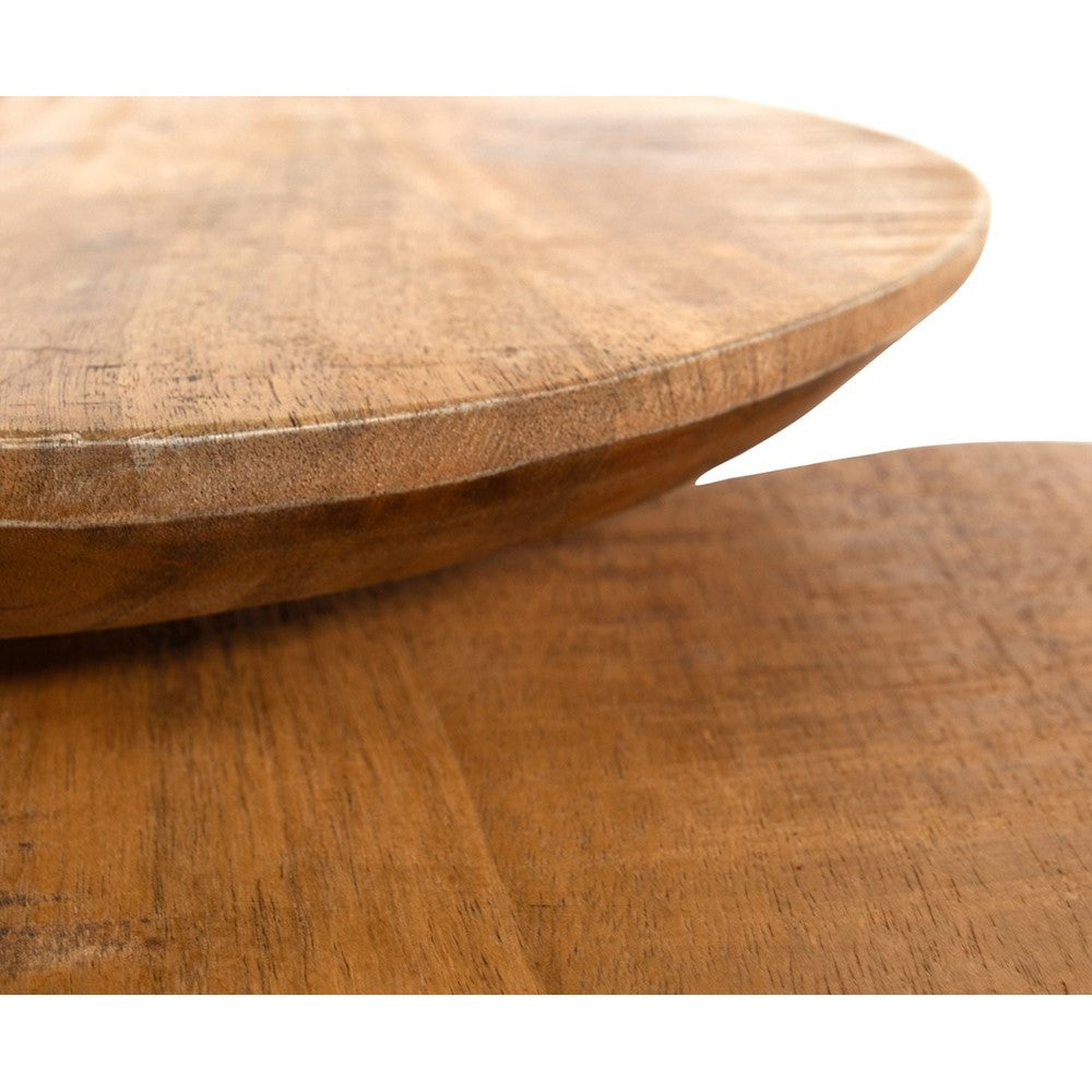 Salontafel Erfurt organisch, set van 2, Smooth Natural – afbeelding 4