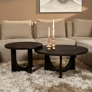 Ronde salontafel Guus Zwart Mangohout 60 cm