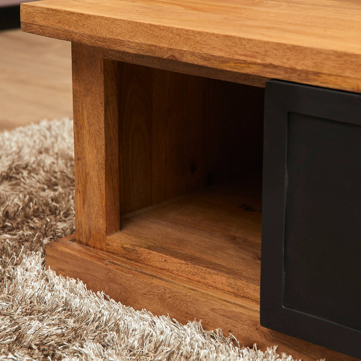 Salontafel Nashville Naturel Mangohout 80 cm