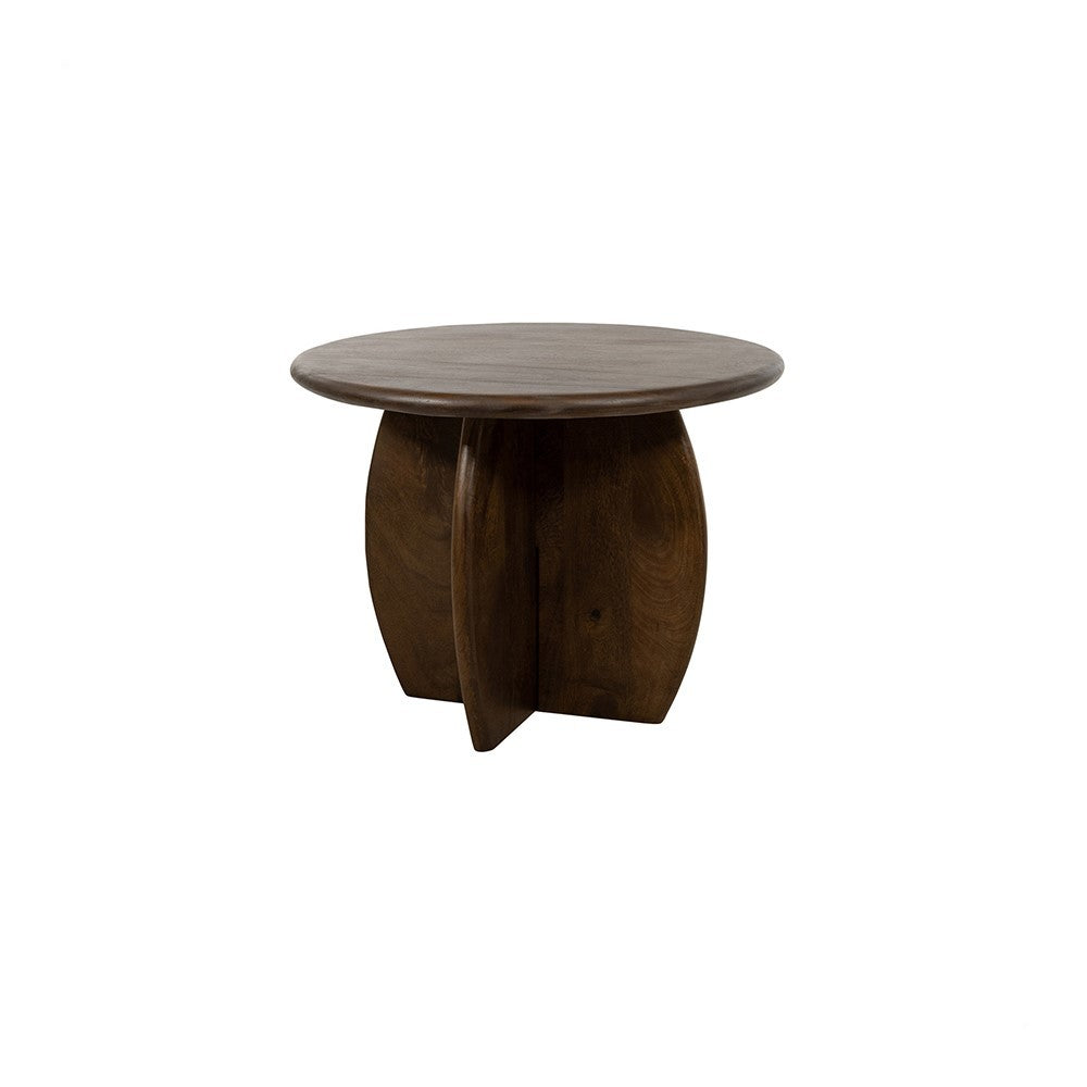 Salontafel Ø60, Mango Brown Walnut – Belly