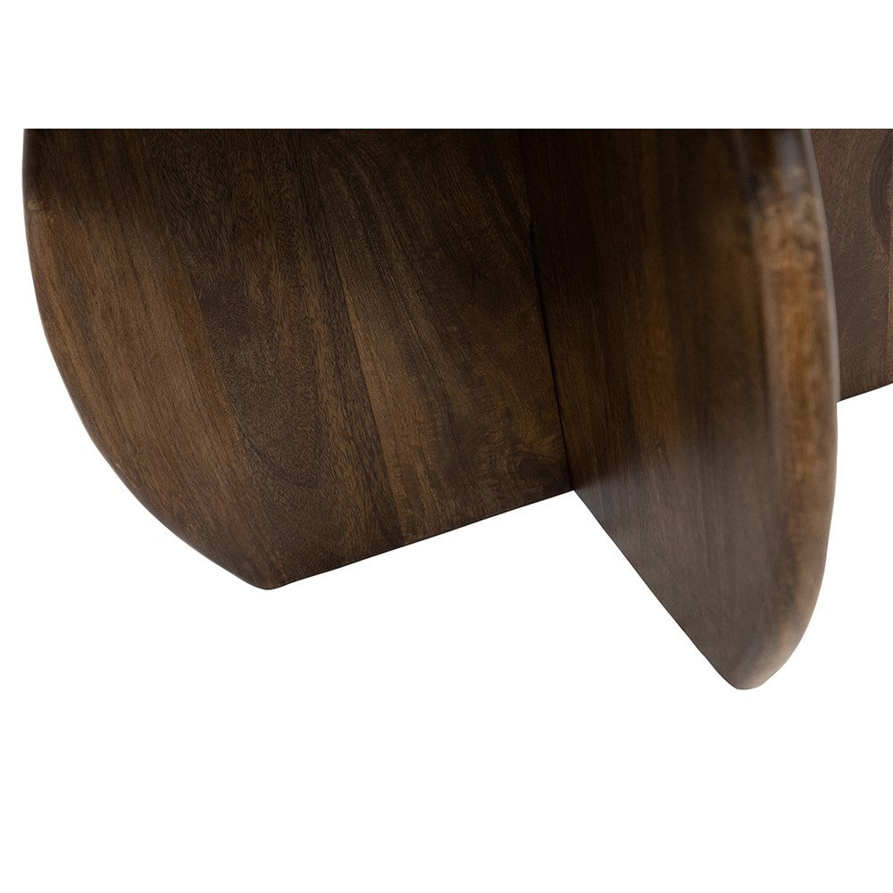 Salontafel Ø60, Mango Brown Walnut – Belly – afbeelding 3