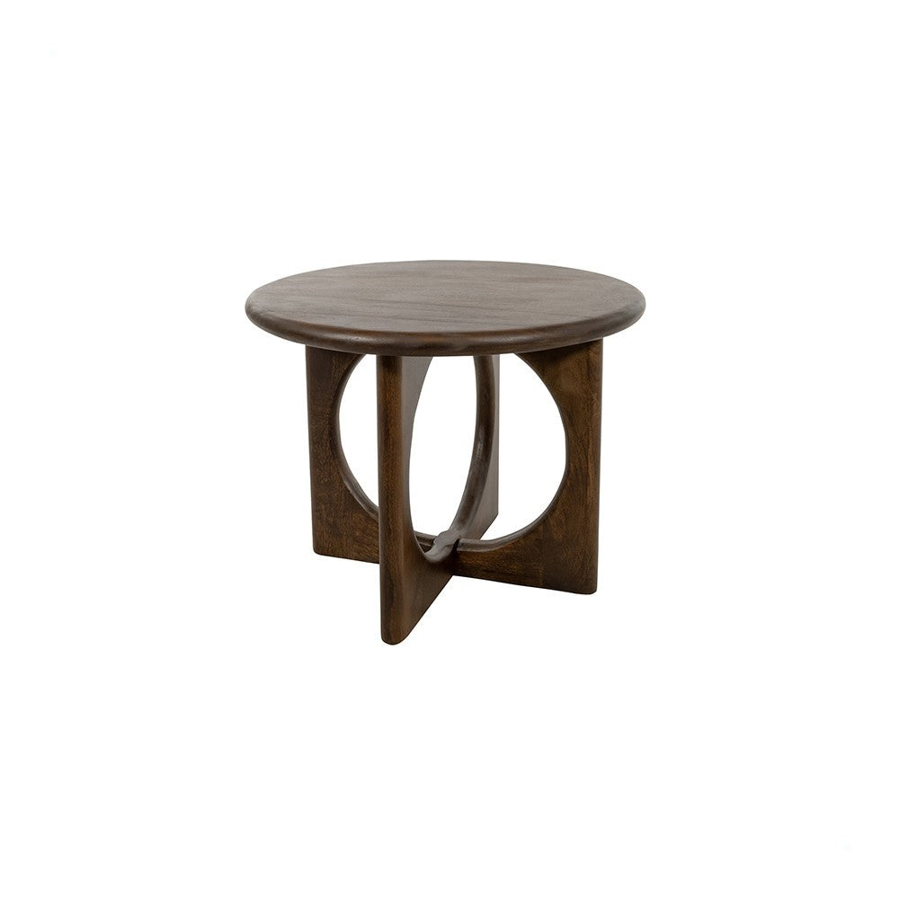 Salontafel Ø60, Mango Brown Walnut – Zodiac