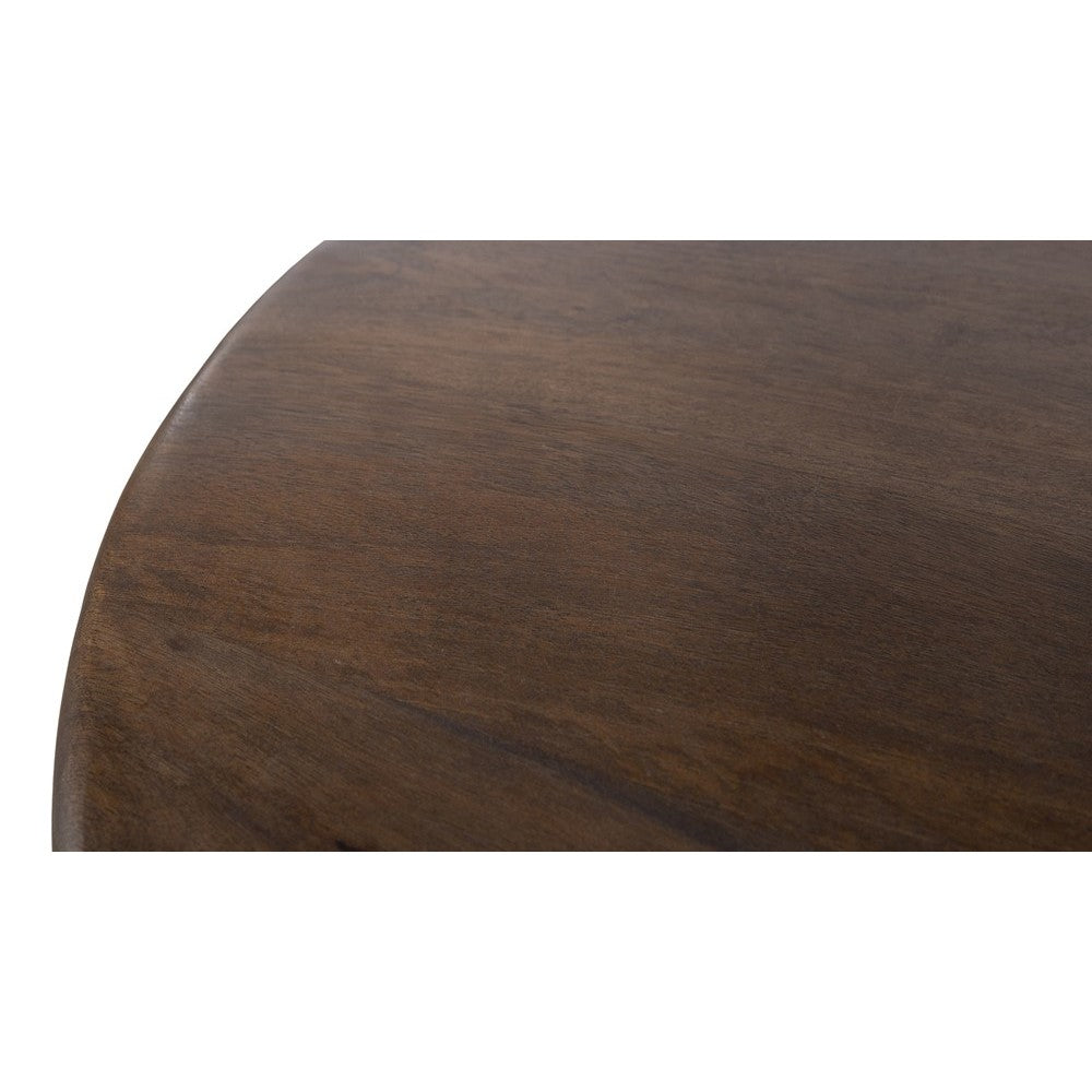 Salontafel Ø80, Mango Brown Walnut – Zodiac – afbeelding 4