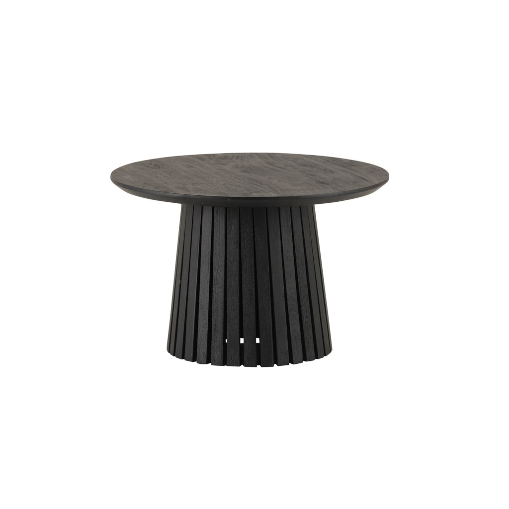 Salontafel Ø60, Acacia Black