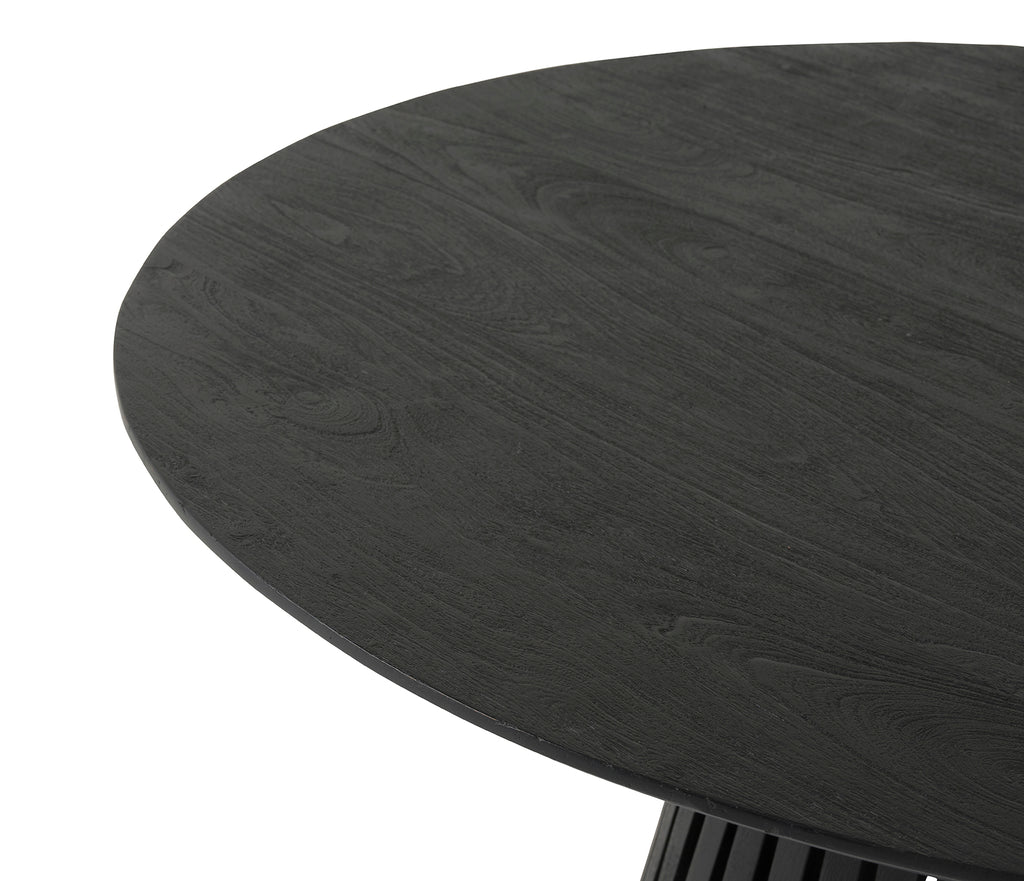 Salontafel Ø60, Acacia Black