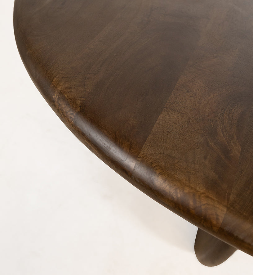 Salontafel Ø60, H45, Mango Walnut