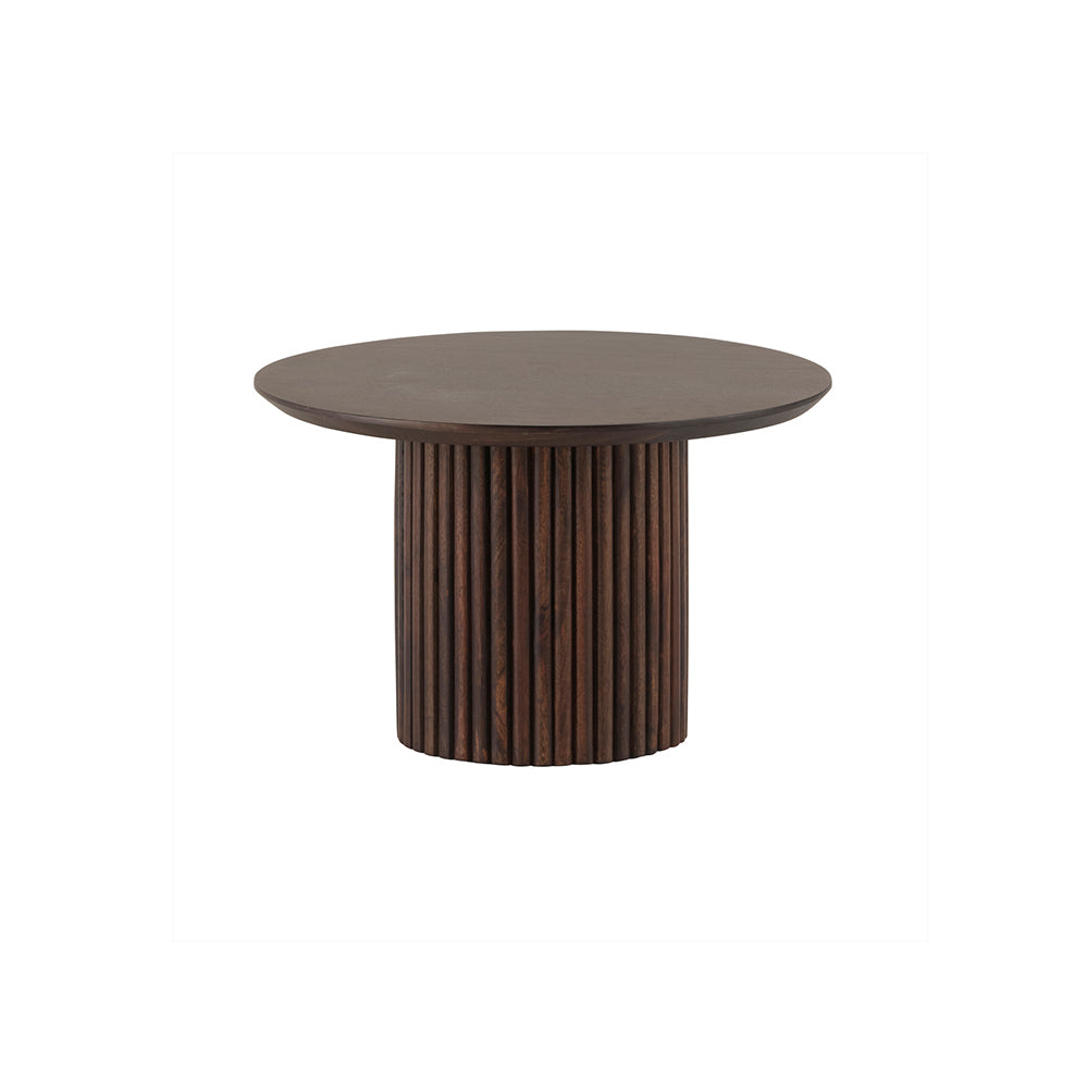 Salontafel Ø60, Mango Dark Walnut