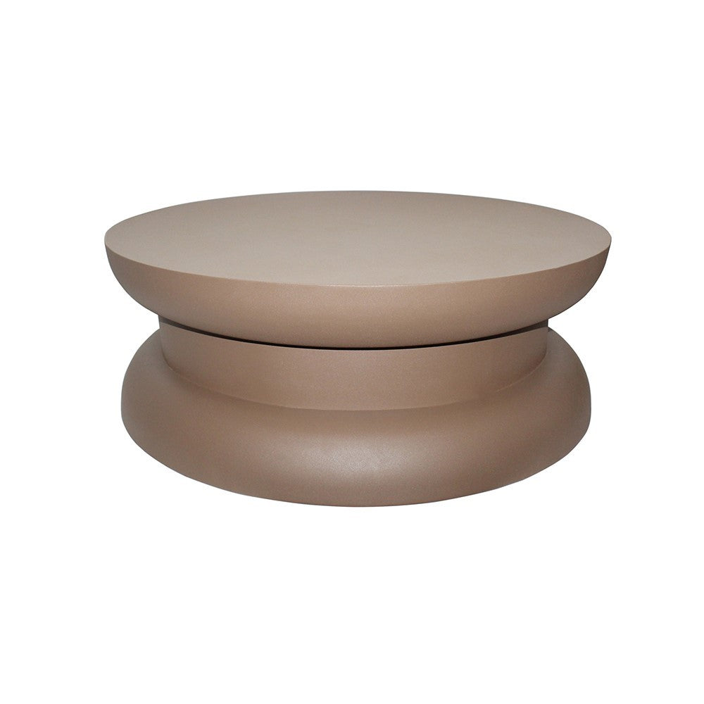 Salontafel Parma, Ø85, H30, Brown