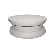 Salontafel Parma, Ø85, H30, Off-White