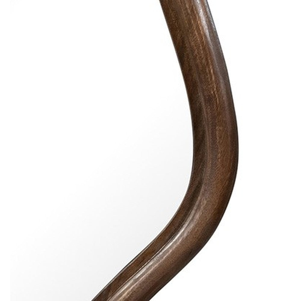 Spiegel Wavy 121, Mango Brown Walnut – afbeelding 2