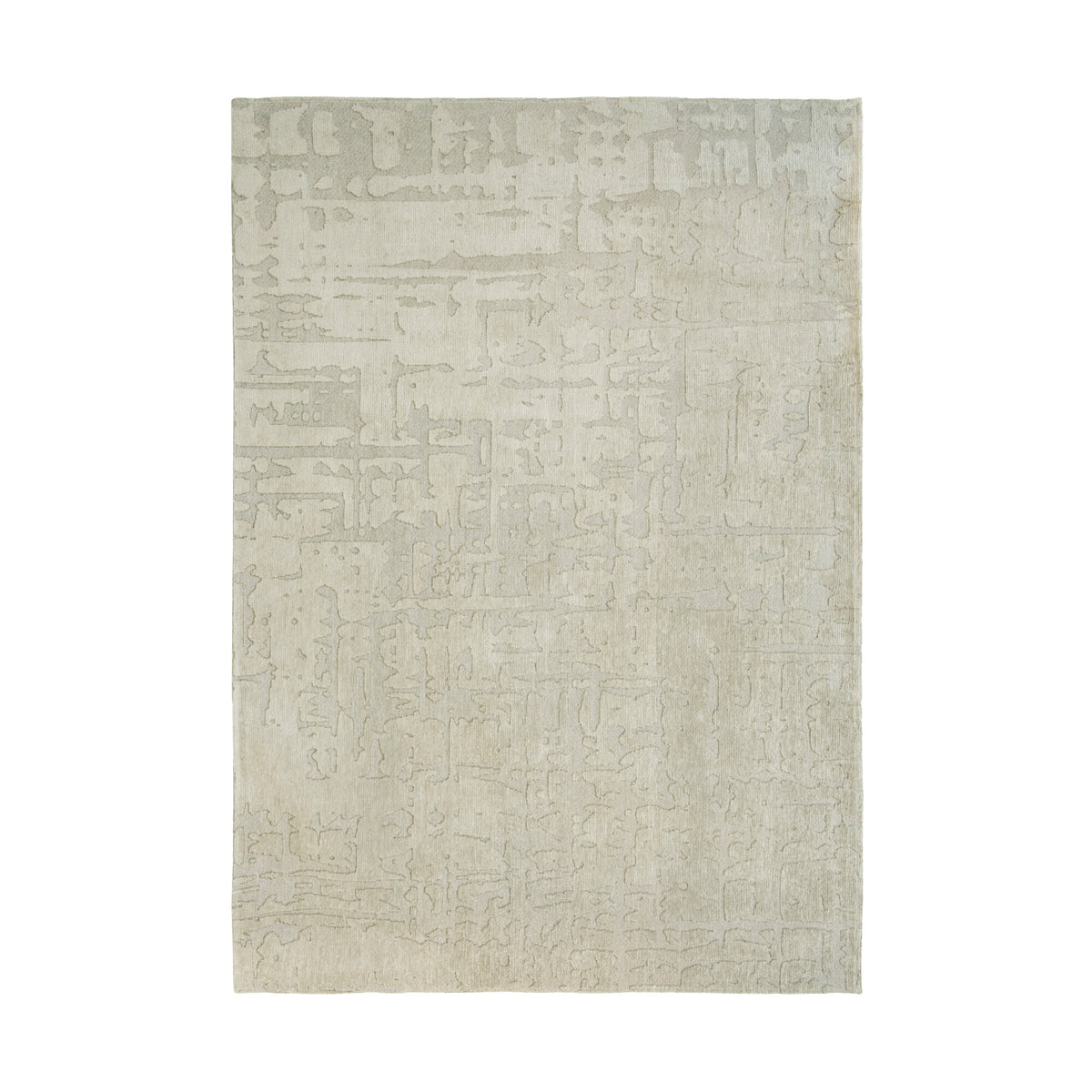 Vloerkleed Structures Beige - Rechthoek