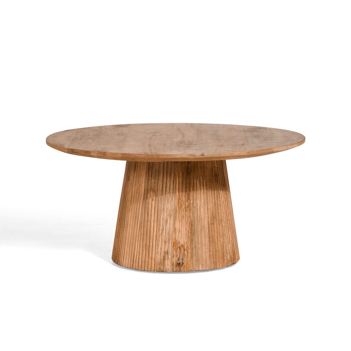 Bijzettafel Mokka - Lichtbruin Ø 80 cm