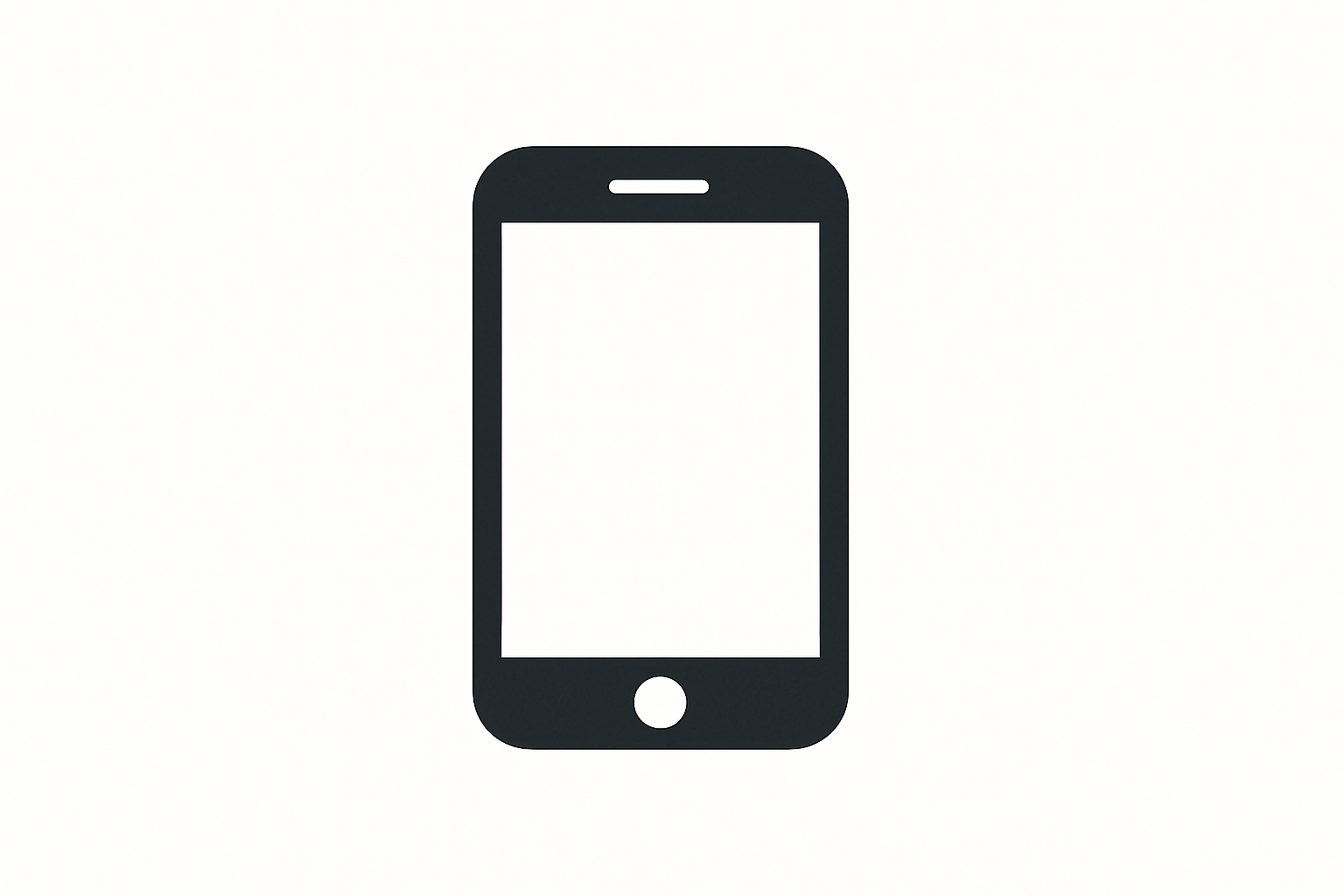 telefoon icoon met witte achtergrond