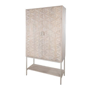 Trinity 2-deurs kast met onderplank, Mango Ashblond