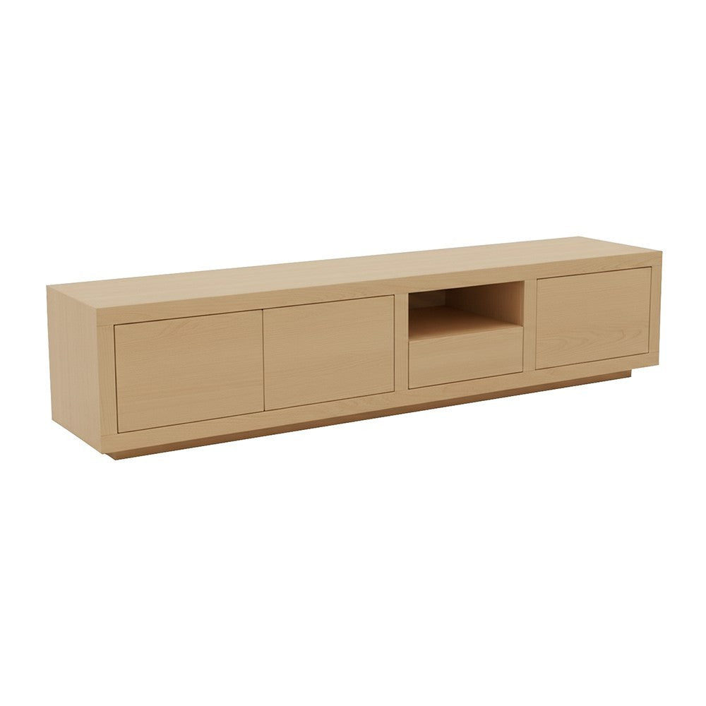 TV dressoir Tampere 190 met 3 deuren, 1 lade en 1 open vak, Natural Oak
