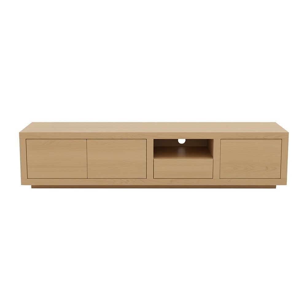 TV dressoir Tampere 190 met 3 deuren, 1 lade en 1 open vak, Natural Oak – afbeelding 2