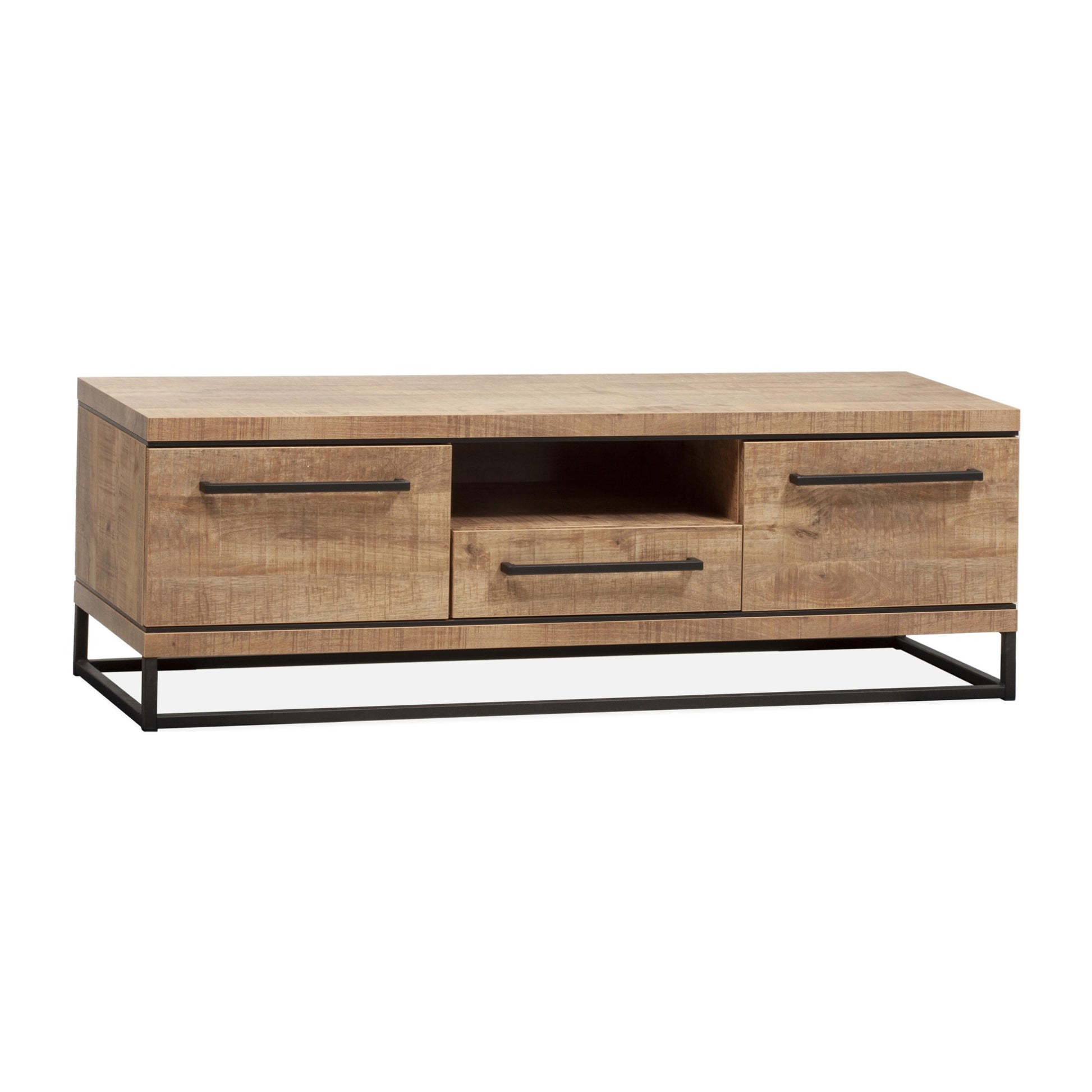 TV-meubel klein Lisbon met 2 deuren, 1 lade en 1 open vak, 150 cm breed