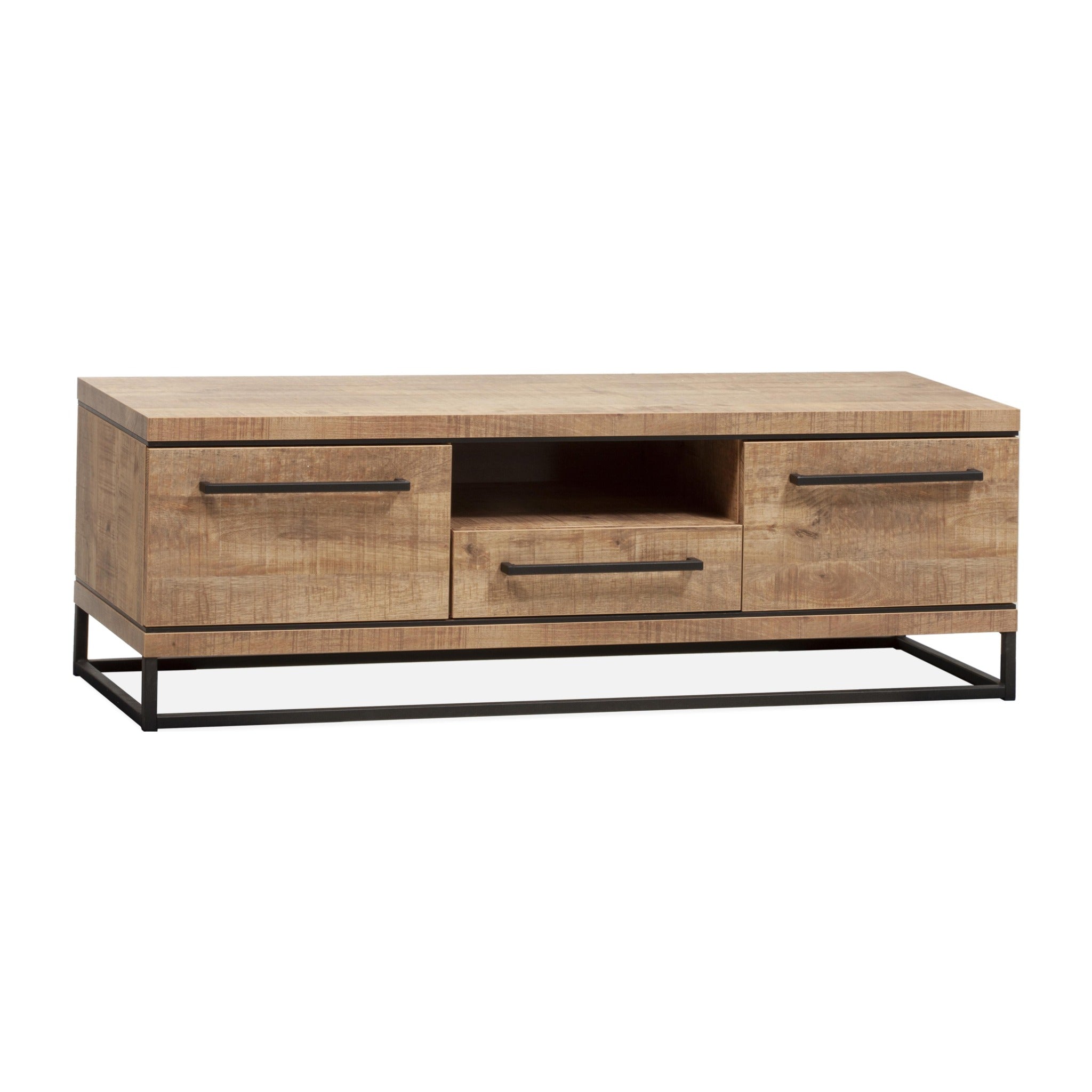 TV-meubel klein Lisbon met 2 deuren, 1 lade en 1 open vak, 150 cm breed